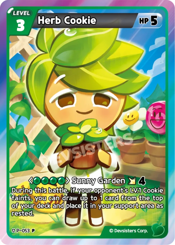 Herb Cookie (P-053) – Errata