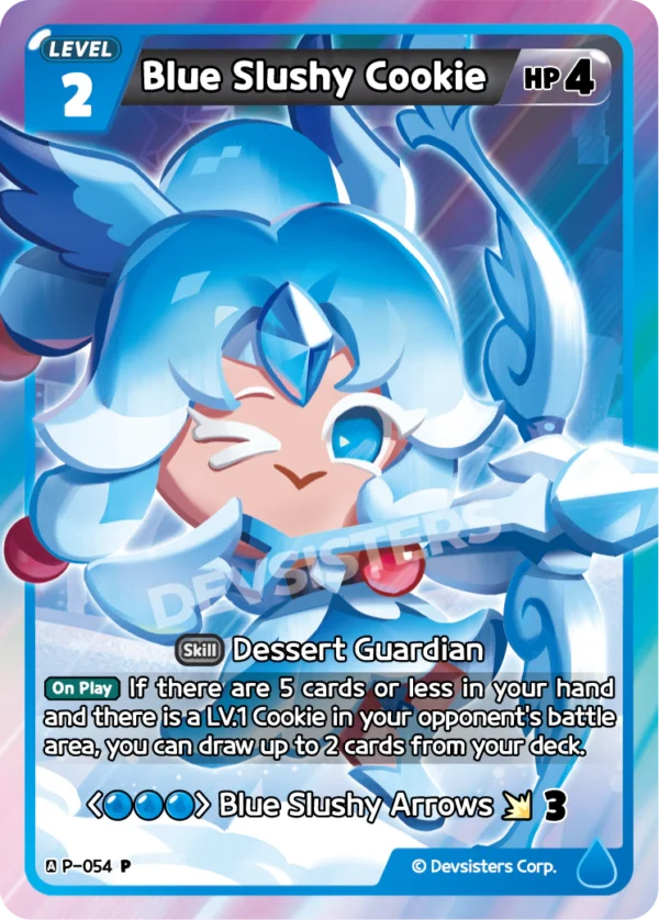 Blue Slushy Cookie (P-054)
