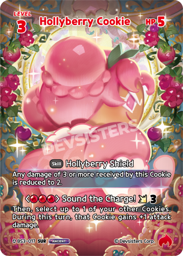 Hollyberry Cookie (BS3-017) SUR
