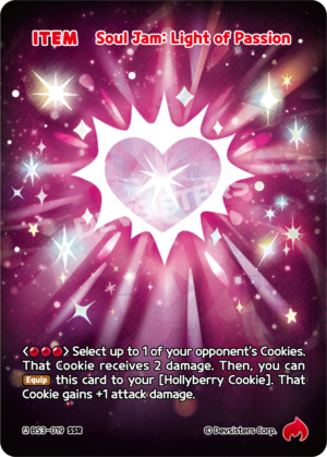Soul Jam: Light of Passion (BS3-019) SSR