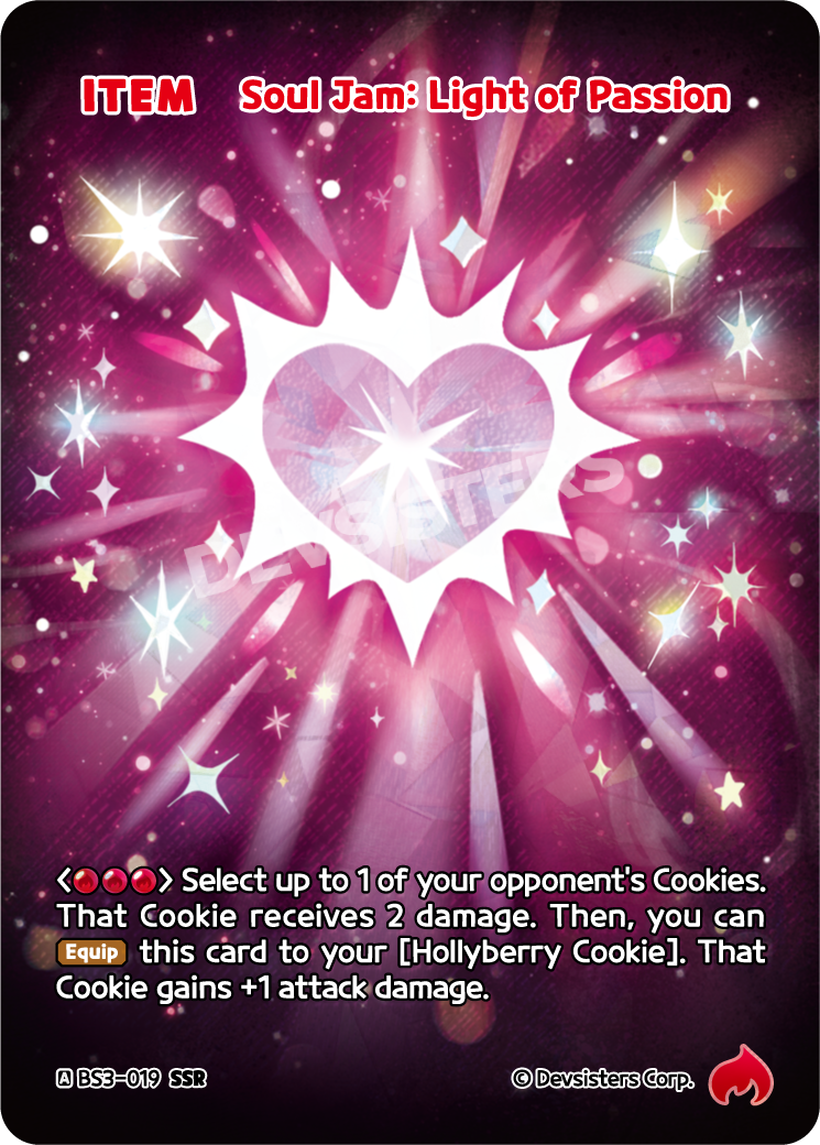 Soul Jam: Light of Passion (BS3-019) SSR
