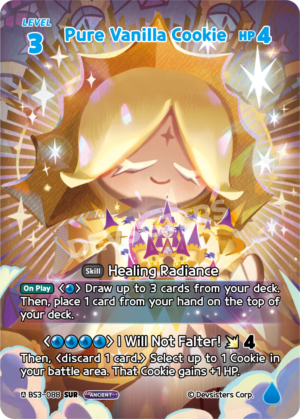 Pure Vanilla Cookie (BS3-088) SUR