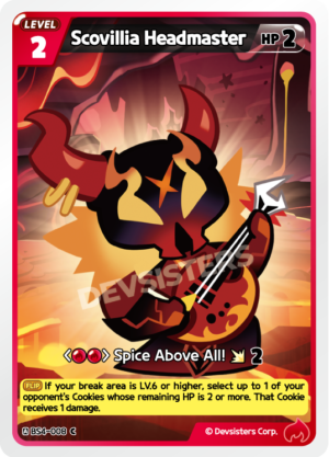 Scovillia Headmaster (BS4-008)