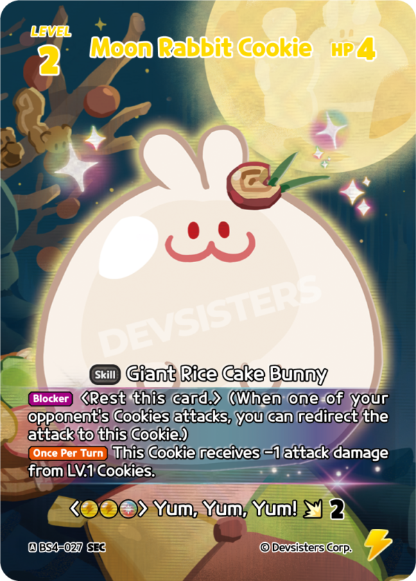 Moon Rabbit Cookie (BS4-027) SEC