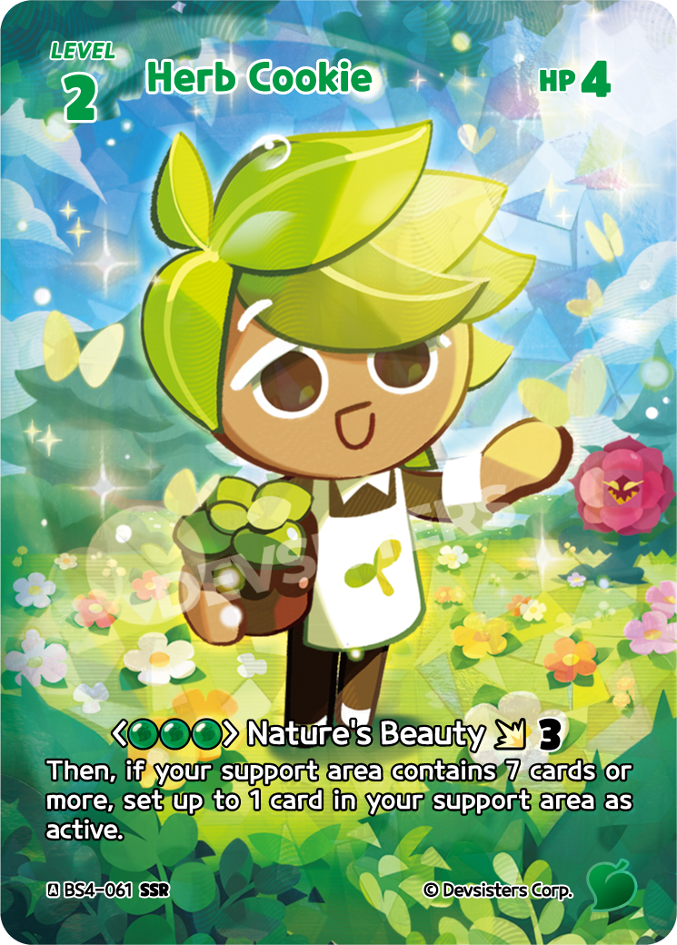 Herb Cookie (BS4-061) SSR