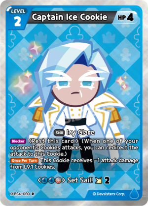 Captain Ice Cookie (BS4-080)
