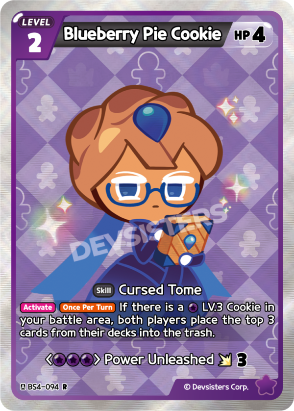 Blueberry Pie Cookie (BS4-094)