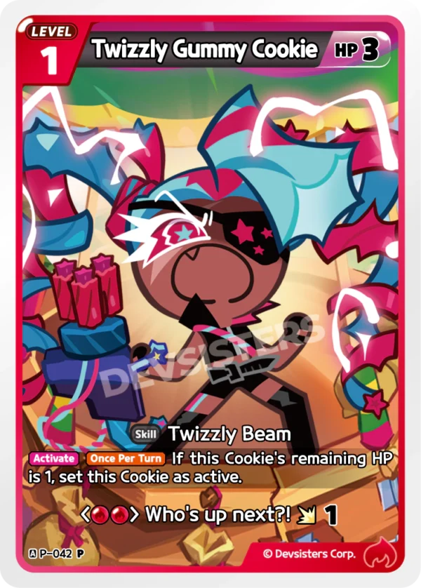 Twizzly Gummy Cookie (P-042)