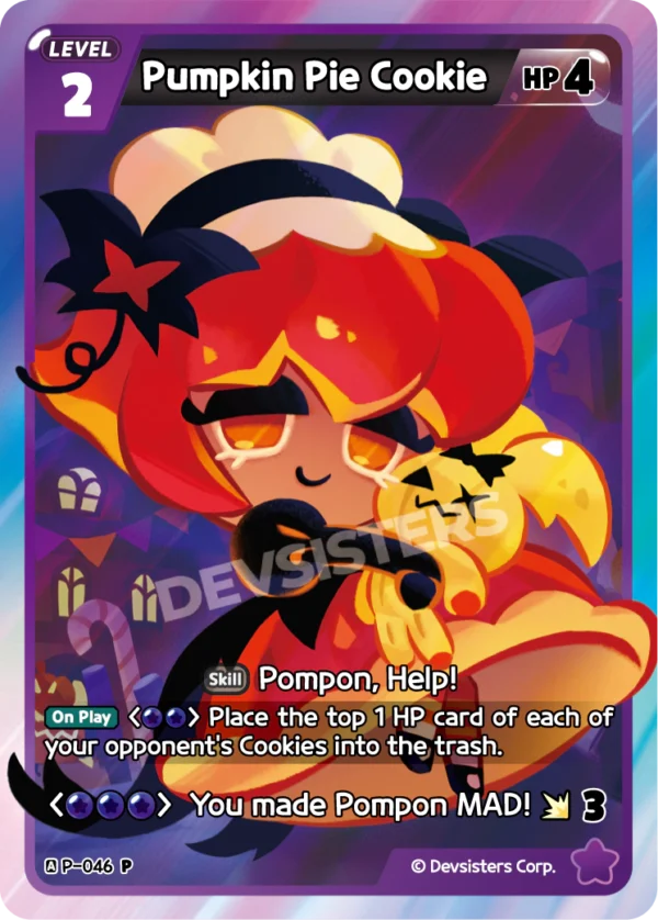 Pumpkin Pie Cookie (P-046)