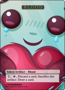 Blood (A) Token - Foil