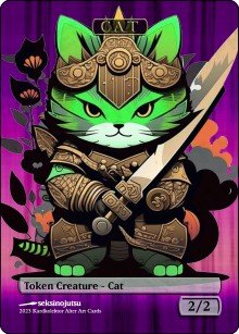Cat 2/2 (A) Token - Foil