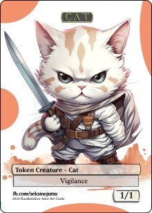 Cat 1/1 (A) Token - Foil