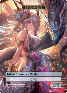 Drake 2/2 (A) Token - Foil