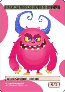 Kobolds of Kher Keep 0/1 Token - Foil