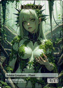 Plant 0/1 (A) Token - Foil