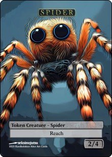 Spider 2/4 Token - Foil