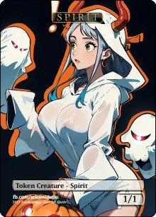 Spirit 1/1 Token (F) - Foil