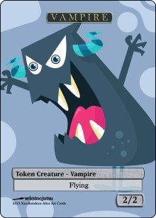 Vampire 2/2 (B) Token - Foil