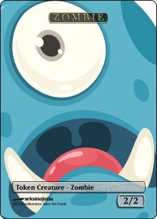 Zombie 2/2 (A) Token - Foil
