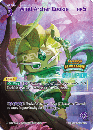 Wind Archer CHAMPION Cookie Brave League Champs 2025