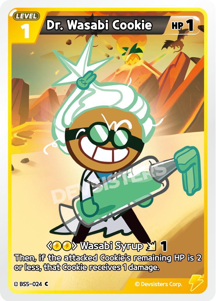 Dr. Wasabi Cookie-BS5-024