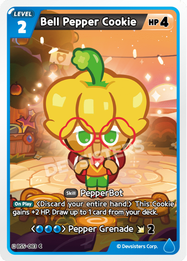 Bell Pepper Cookie BS5-083