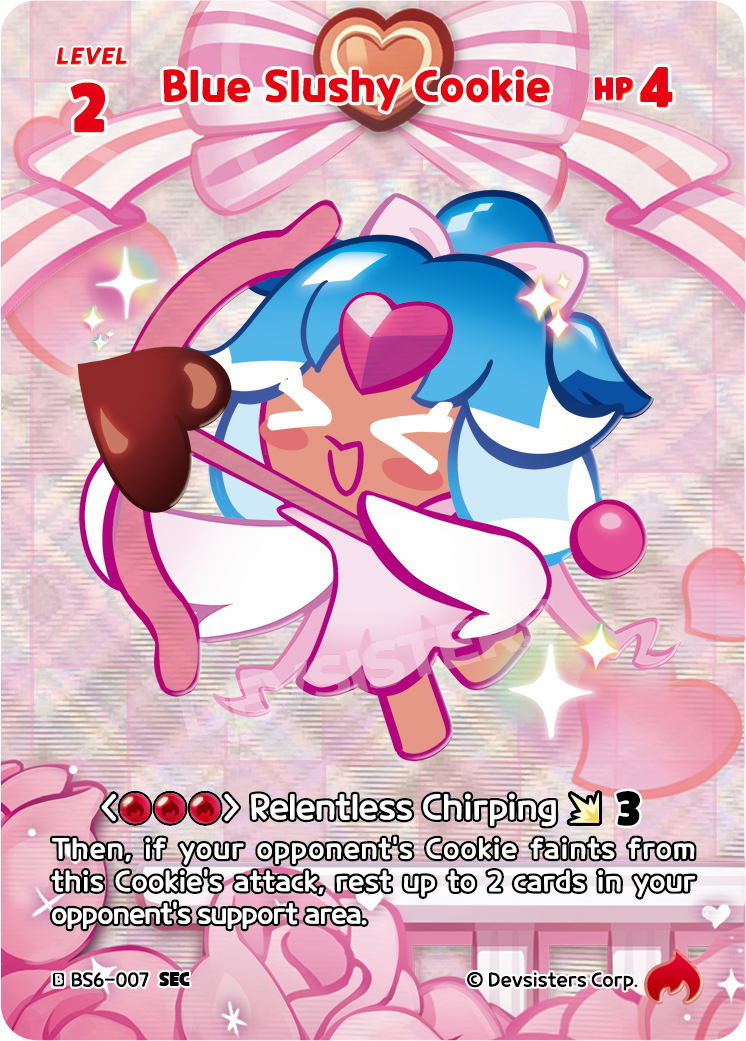 Blue Slushy Cookie BS6-007 SEC