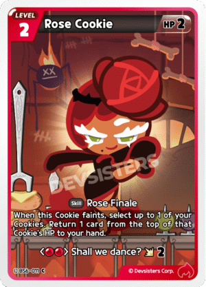Rose Cookie BS6-011