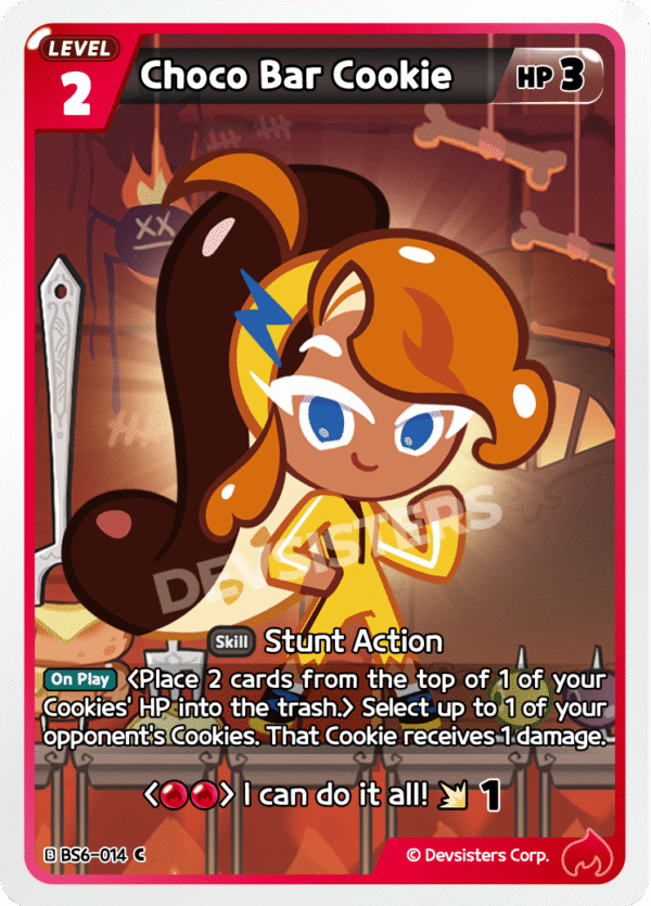 Choco Bar Cookie BS6-014