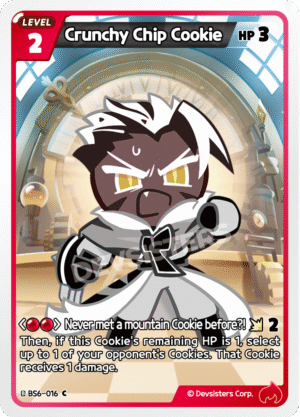 Crunchy Chip Cookie BS6-016