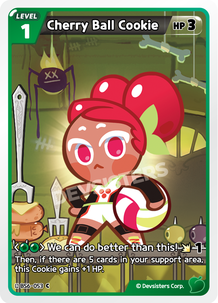 Cherry Ball Cookie BS6-053