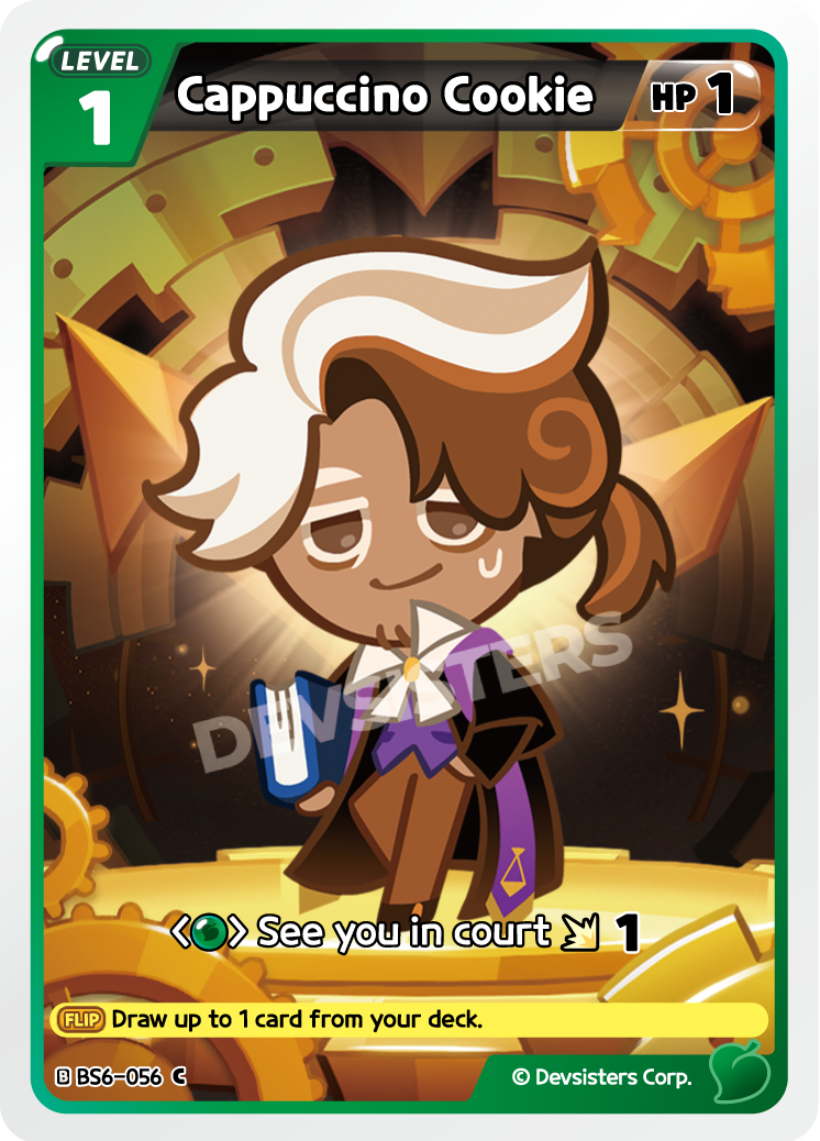 Cappuccino Cookie BS6-056