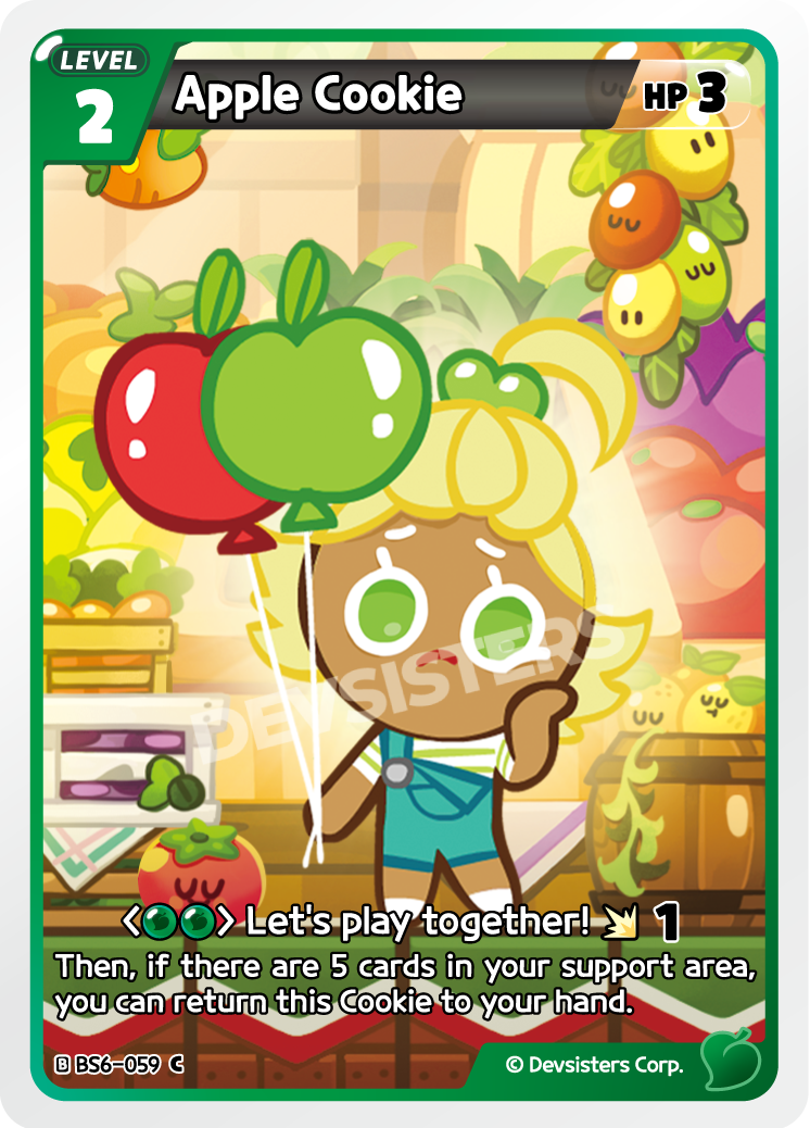 Apple Cookie BS6-059