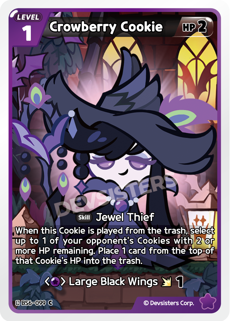 Crowberry Cookie BS6-099
