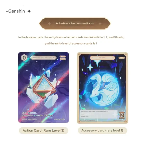 Genshin Impact Genius Invokation Trading Card Game TCG Booster Box Volume 1 - Image 3