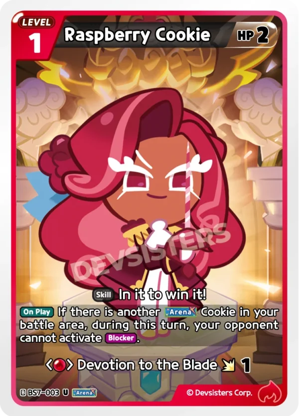 Raspberry Cookie (BS7-003)