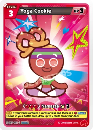 Yoga Cookie (BS7-011)