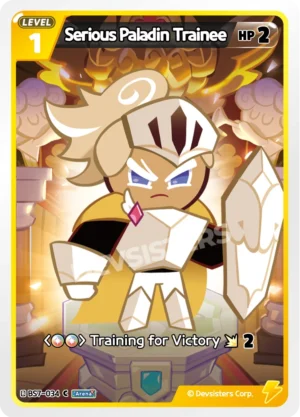 Serious Paladin Trainee BS7-034