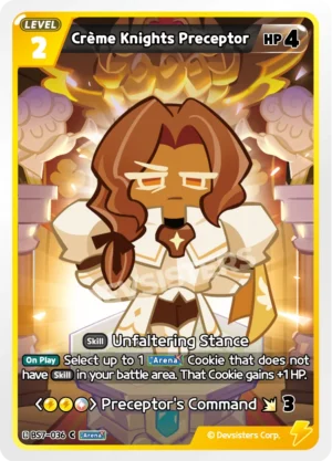 Crème Knights Preceptor BS7-036
