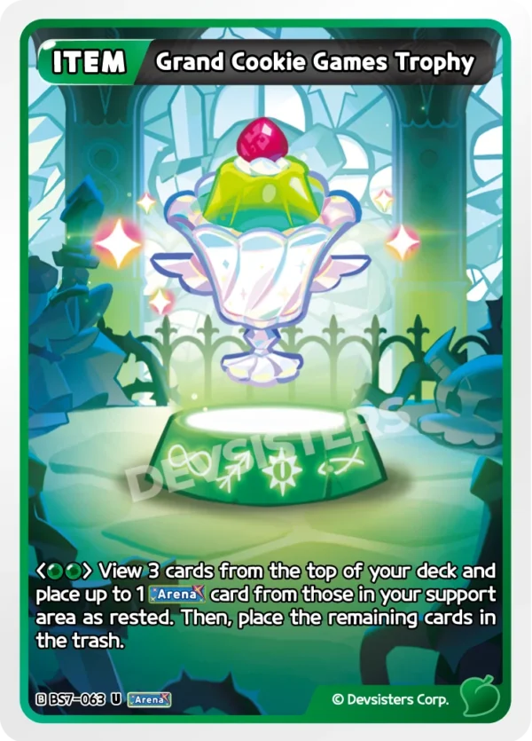 Grand Cookie Games Trophy BS7-063