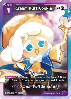 Cream Puff Cookie BS7-093