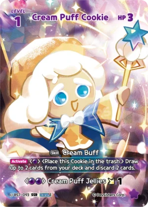 Cream Puff Cookie BS7-093 SSR