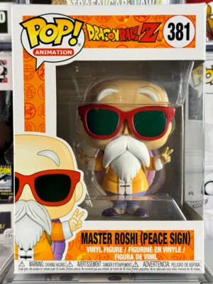 Funko Pop! EXCLUSIVE Peace Sign Dragon Ball Z Master Roshi