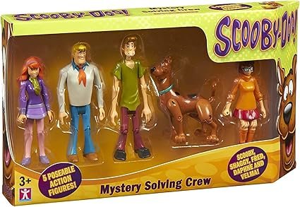 Scooby Doo Mystery Solving Crew Figure (Pack of 5)
