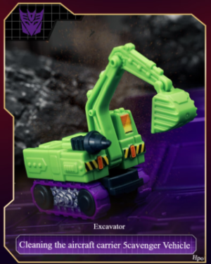 Scavenger Vehicle BLOKEES Transformers Galaxy Version 01 Shining Defender Box-Opened Assembled