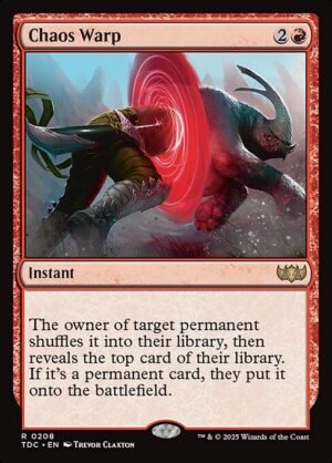 Chaos Warp<br /><span class="collector-number">Collector No. 208</span>