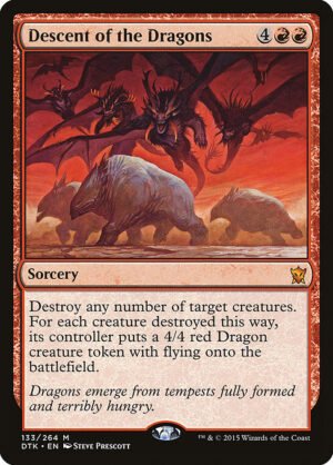 Descent of the Dragons<br /><span class="collector-number">Collector No. 133</span>