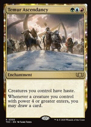 Temur Ascendancy<br /><span class="collector-number">Collector No. 305</span>