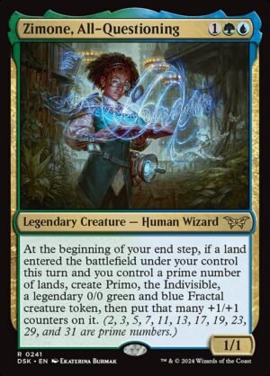Zimone, All-Questioning<br /><span class="collector-number">Collector No. 241</span>