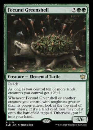 Fecund Greenshell<br /><span class="collector-number">Collector No. 171</span>